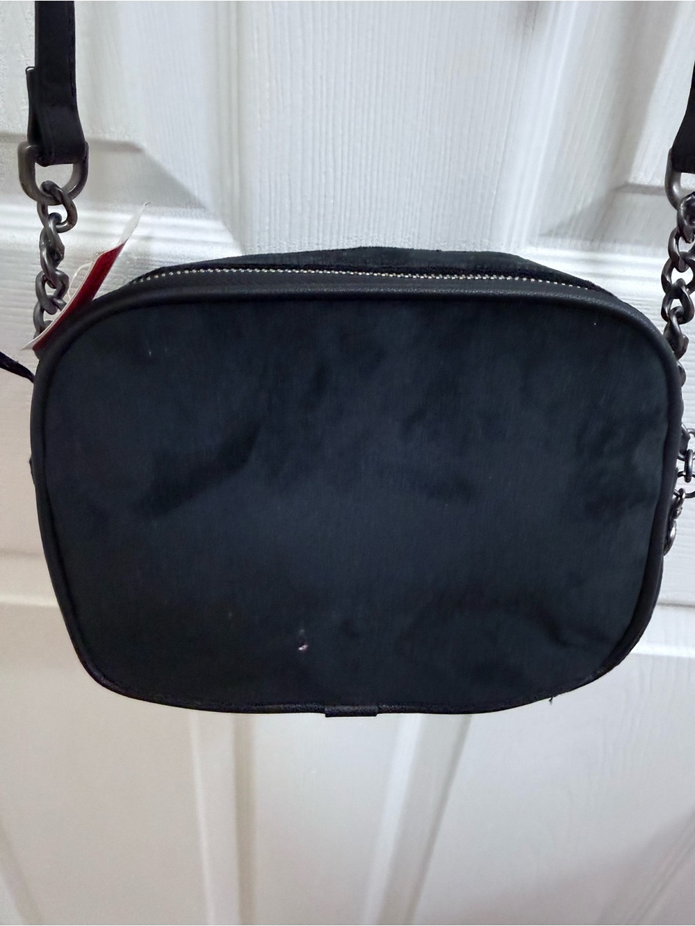NWT Juicy Couture Black Crossbody Bag with Key Charm and Crest - Picture 4 of 6